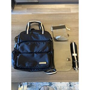 Perry‎ Mackin Black Diaper Bag